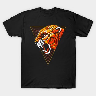 Cyber Leopard Punk T-Shirt